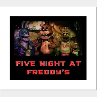 Five night at freddy Posters and Art